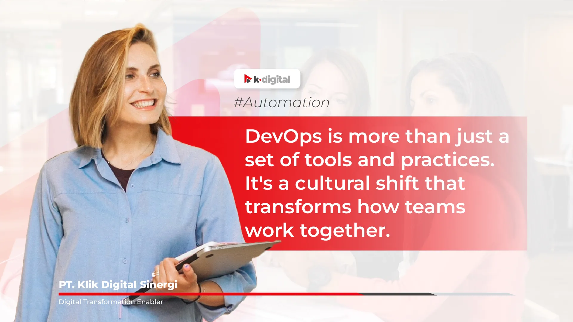 Key Role of DevOps to Your Busines | PT. Klik Digital Sinergi.